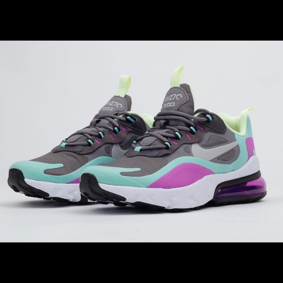 Nike Kids' Air Max 270 React - Picture 1 of 8